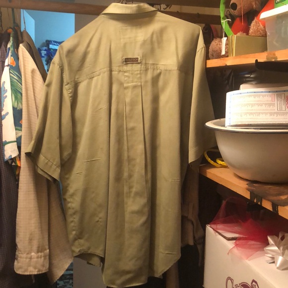 Bugleboy Army Green Short Sleeved Shirt Size Med - Picture 5 of 6